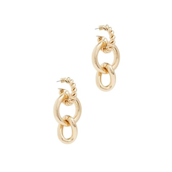 Dannijo Louisa Earrings Gold Womens Size OS - Picture 2 of 9